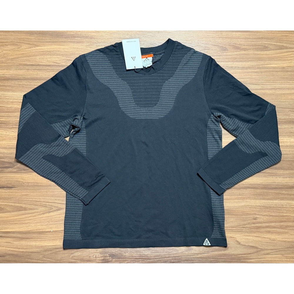 Nike ACG Delta River Dri-FIT ADV Mens Base Layer Shirt Black (FV8906-010) Sz S